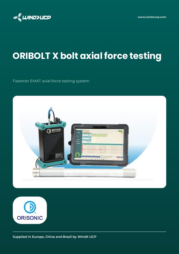 Cover of ORIBOLT X bolt axial force testing