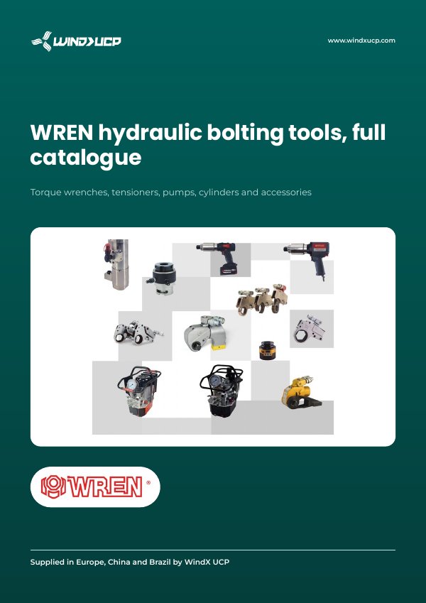 Cover of WREN hydraulic bolting tools, full catalogue