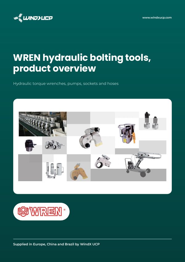 Cover of WREN hydraulic bolting tools, product overview